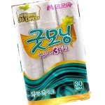굿모닝 화장지 3겹 모나리자 25m 30롤 업소용 : 은호스토어