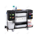 호텔 모텔 청소 카트 이동식 대차 페인트 이동차 수건 객실정리 펜션 커버없는 그릇 가방 에나멜타입 레귤러천가방 : Nnaso