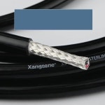 B-328 XS-1101Ag HIFI 2 코어 4N 단결정 순수 실버 오디오 신호 벌크 케이블 XLR 밸런스 라인 오버 머신 라인 OD 7MM... 