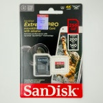 샌디스크 익스트림 프로 256GB 마이크로SD카드 V30 UHS-I U3 A2 4K촬영용 : 테크유