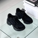 [G3353] 여성 스니커즈 플랫폼 6cm 키높이 큐빅 메쉬 운동화 : 새로이클라쓰