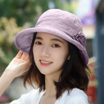 VITALO 로지안 레이스 여성모자 챙 벙거지 멋쟁이 여름 모자 : 플레이그라운드.