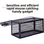 쥐트랩 용수철 적재 순간 폐쇄 단방향 탈출 방지 안전한 메쉬 가정 식당 농장 창고용 2 팩 : 두나스토어12