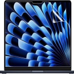 MacBook Pro M4 16 M3 A2991 M2 Max A2780 신상 노트북 16.2 M1 A2485 소프트 PET 보호 필름 용 광택 화면 : 미주피사