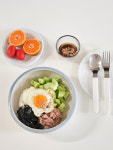 하우스멜로우 소블 면기 덮밥 라면 그릇 : :하우스멜로우