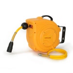 에어 호스릴 15m 에어 브래킷 접지 드럼 12MM 흡입 드릴 벽부착형 GQ150D 튜브 : 화이트트리005