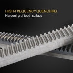 1PCS 1M 1MOD 5M 10/12 웜 15/20 10 선형 밀링 강철 12/15 CNC 레일 기어 랙 45 소형 20 1000MM 500 라우터용 : 트랜드F