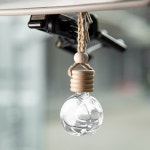 자동차 방향제 걸이식 에센셜 오일 디퓨저 빈 유리병 10 개 : 수달스토어26