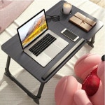 베드 트레이 노트북 높이 조절 좌식 책상 테이블 침대 접이식 간이 : 산토코리아