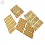 찡코잡화점 크라프트 견출지 견출지스티커 사무실비품 사무실물품 : 찡코잡화점