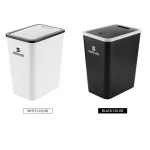 기저귀쓰레기통 냄새차단 원터치 무소음 사각 휴지통 사무실 화장실 : 손주몰