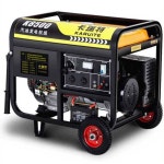 가솔린 발전기 220v 엔진 휠 기 자가발전기 용접발전기 주파수 비상 캠핑 : 화이트트리005