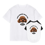 커스텀 티셔츠 강아지 반팔티 제작 반려동물 고양이 굿즈 소량 프린팅 : 댕데이