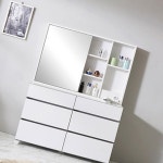 H8152 슬라이드 거울 서랍장 1200 1color : 영점일톤
