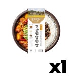 (냉장) 팔도한끼 간장찜닭덮밥 411g 1개 : 노리몰:nori