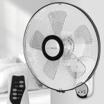 벽걸이선풍기 리모컨 업소용 사무실 가정용 화장실 벽선풍기 655 : 한일공식몰