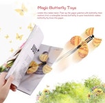 비행 플라잉 마술 나비 고무 밴드 장난감 파티 서프라이즈 웨딩 장식 10P (A0946) : 꼬슈 COSSU