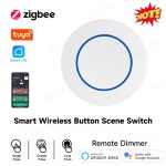 Tuya Zigbee 스마트 단추 무선 씬 , 스마트 라이프 자동화 리모컨 Zigbee 게이트웨이 Zigbee2MQTT : 케이에이치글로벌스토어