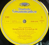 카라얀 - Karajan - Tchaikovsky Symphonie Nr.5 E-moll, Op.64 LP [독일반] [상] : 감성오디오 LPCD 스토어