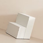 H6842 화이트 사다리 수납장 세트 1color : 영점일톤