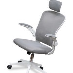 J1274 메쉬 헤드 그레이 사무의자 1color : 영점일톤