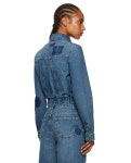 GANNI 가니 크롭 데님 자켓 오가닉 청자켓 J1345 6699 : tdress