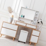 G1121 확장형 수납 화장대 1700 (거울포함) 3colors : 영점일톤