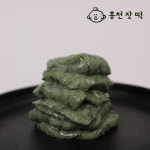 [홍천 잣 떡] 수리취떡(12개/24개) 국산 수리취와 찹쌀로 만든 단오음식 식사대용 : 바른농산물 바농