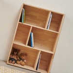 H6703 3단 삼나무 다용도책장 1color : 영점일톤