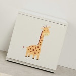 H6651 2칸 화이트 큐브 협탁 400 4colors : 영점일톤