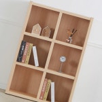 G3106 6칸 낮은 오픈 책장 800 4colors : 영점일톤