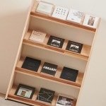 H6728 4단 고무나무 선반책장 770 1color : 영점일톤