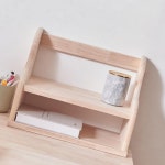 H6921 고무나무 2단 책꽂이 400 1color : 영점일톤