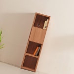 H6864 1단 도어 4단 틈새책장 430 3colors : 영점일톤