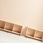 H6340 1단 2칸 삼나무 바퀴형 책장 1color : 영점일톤