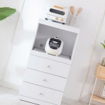 G1310 3단 서랍 렌지대 600 3colors : 영점일톤