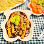 오늘 뽑은 밀떡 국물떡볶이 즉석떡볶이 : 기백떡볶이