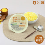 [농협] 하나로라이스 즉석밥 더 건강한 강황더밥, 200gx12개입 : 하나로라이스