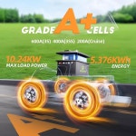 24KW 20암페어 MAX 설계됨 사이클 모사사우르 충전 내장 카트용으로 지원 105AH : 토탈이커28