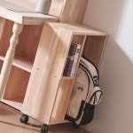 H6991 삼나무 이동식 다용도 수납장 480 1color : 영점일톤