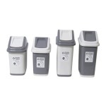 직사각 휴지통 -소10리터 스윙 쓰레기통 공간 : 피치플래닛