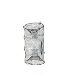 원통형 와이어 통발 소 장어 레저 캠핑 휴대용 생선 미끼통 : 안나-