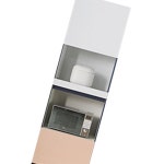 H9113 1서랍 2단 렌지대 600 9colors : 영점일톤