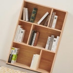 H6723 3단 고무나무 다용도책장 1color : 영점일톤