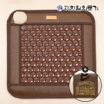 게르마늄 쇼파 전기매트 쇼파용 소파 전기방석 온열매트 전기장판 세라믹 1인용, 45x45cm, 브라운 : 한일의료기 온라인 스토어