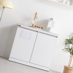 G8181 분리수거 휴지통 선반 수납장 800 3colors : 영점일톤