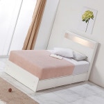 H8230 1단 수납 LED 침대 SS 1color : 영점일톤