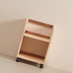 H6833 고무나무 이동식 다용도 수납장 1color : 영점일톤
