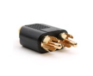 Coms 3.5 F/RCA M x 2 스테레오 젠더 Y 형 G4174 : 조은 정보