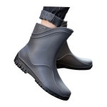 4컬러 웨스턴 장화 방수 레인부츠 장마철 작업화 패션 신발 농장 텃밭 남성 남자 : 피치플래닛